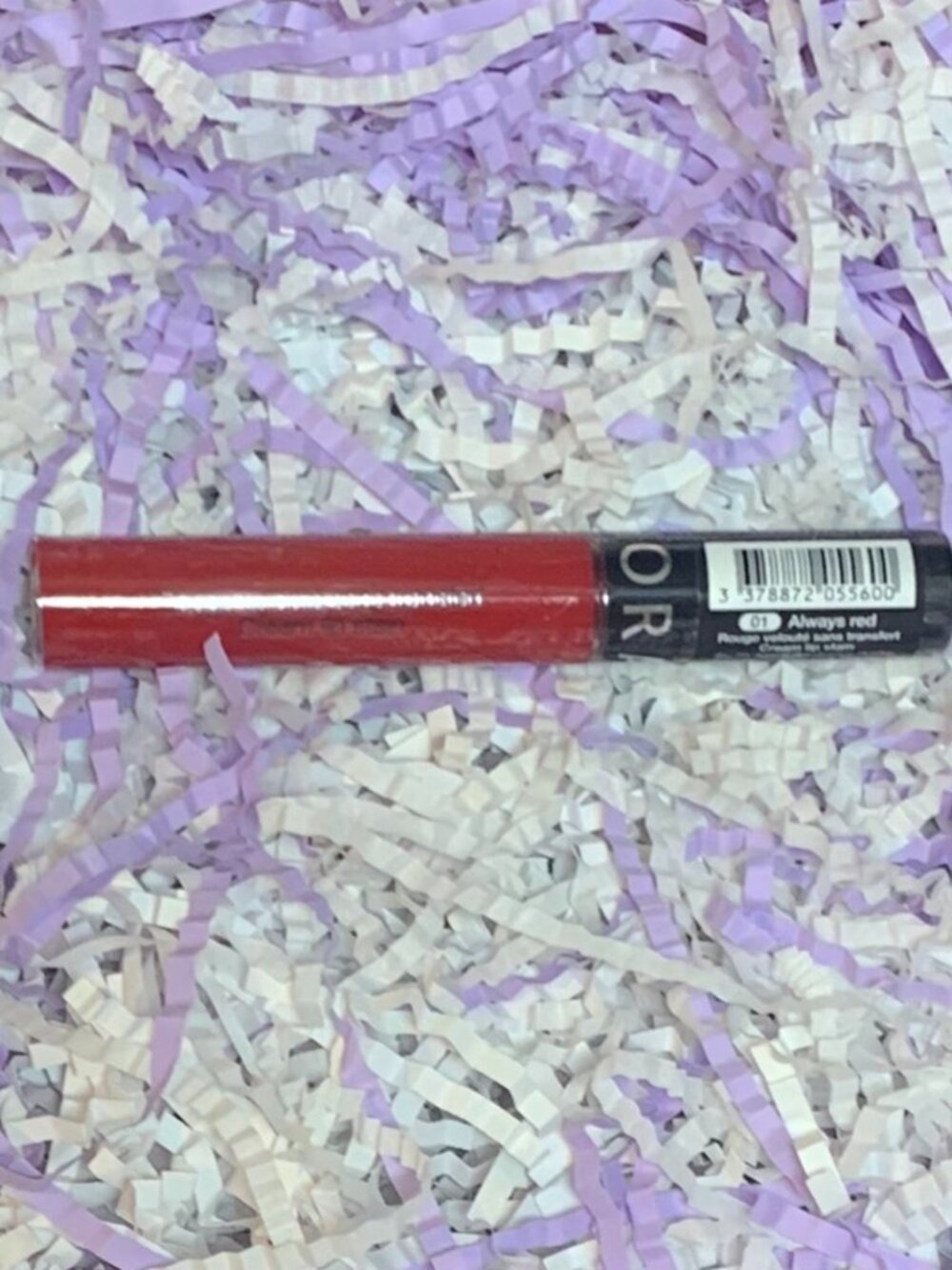 Sephora Cream Lip Stain Liquid Lipstick ORIGINAL Discontinued Always Red 01 NWOB